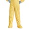 Unisex Hazmat Suit Costume for Kids Yellow Jumpsuit with Hood and Mask